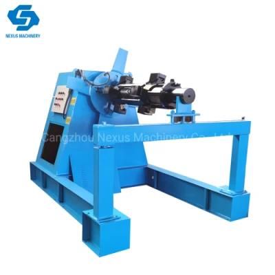 3-15 Tons Full Automatic Hydraulic Expansion Motorized Uncoiler / Decoiler Machine with Coil Car