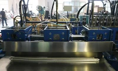 High Speed Automatic C Channel Cold Roll Forming Machine for Main Tee
