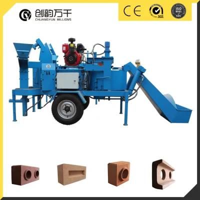 Diesel Engine M7mi Stabilized Soil Block Making Machine for Sale