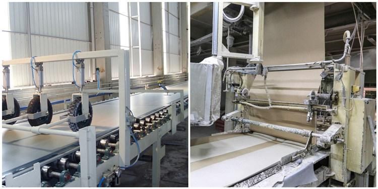 Manufacturing Machines Paper Faced Plasterboard Cement Board Laminating Line