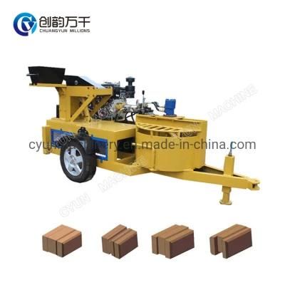 Cheap and Small Mobile Clay Interlocking Brick Hydraform Block Machine Manufacturer (M7MI)