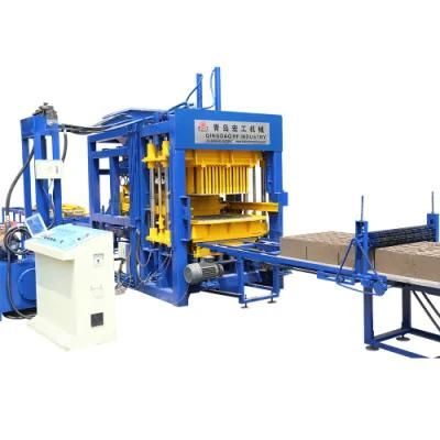 Qt8-15 Big Size of Construction Concrete Brick Block Machine Supplier