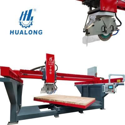 Hlyt-700 45 Degree Chamfering Granite Bridge Saw Stone Cutting Machine