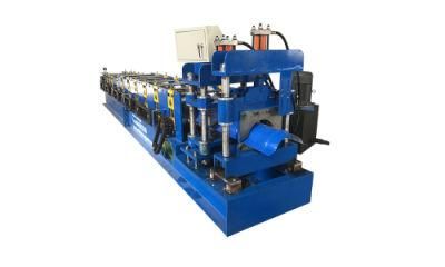 Style Customizable Galvanized Steel Ridge Cap Roll Forming Machine High Precision Ridge Cap Tile Forming Machine with Hydraulic Cutter
