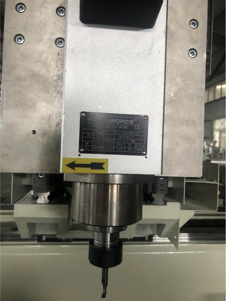 Automatic CNC Door Lock Hole Profile Drilling Milling Aluminum Window Machine