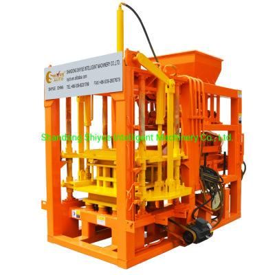 Color Paving Brick Making Machine Concrete Hollow Block Machine in Vietnam