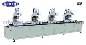 Four-Heads Welding Machine for UPVC Win_Door Shj4-120*4500