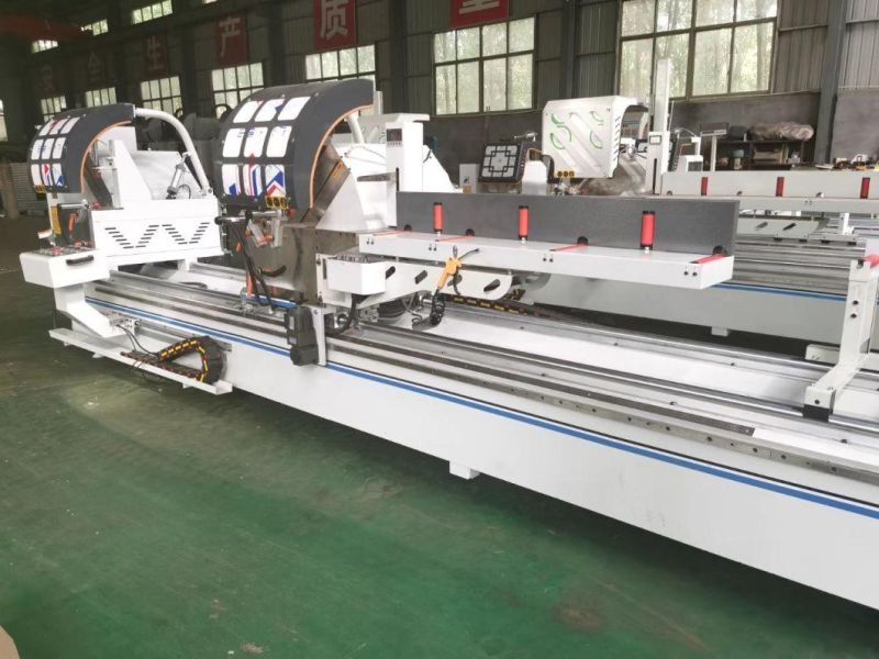 Factory Supply Low Price Single Head Cutting Saw Hw-450A Window Door Making Machine Aluminum Window Door Making Machine with Ce Certificate 2 Years Warranty