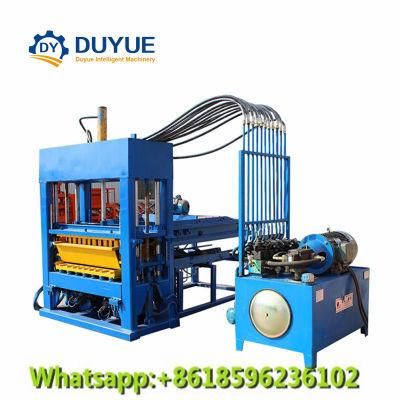 Qt5-15 Automatic Brick Laying Machine Hollow Block Machine Rate Hydraulic Press Block Machine Concrete Bricks Making Machine Automatic