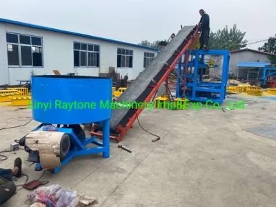 Semi Automatic Hollow Solid Interlocking Brick Making Machine