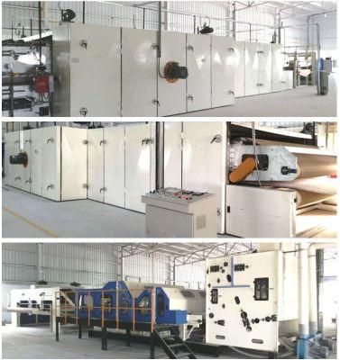 Thermal Bonding Nonwoven Machine Vertical Lapper Production Line for Wadding Padding Products for Thermal Insulation Material