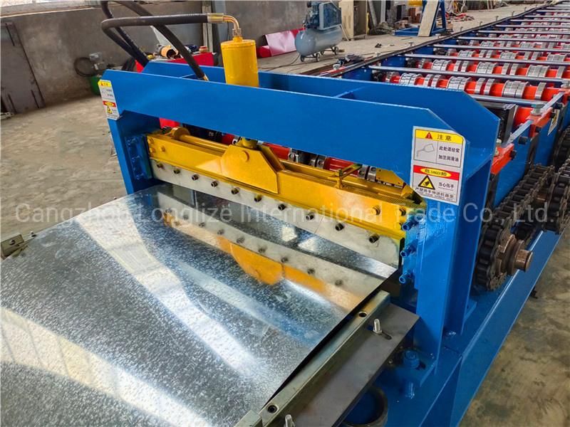 750 Galvanized Floor Decking Roll Forming Machine