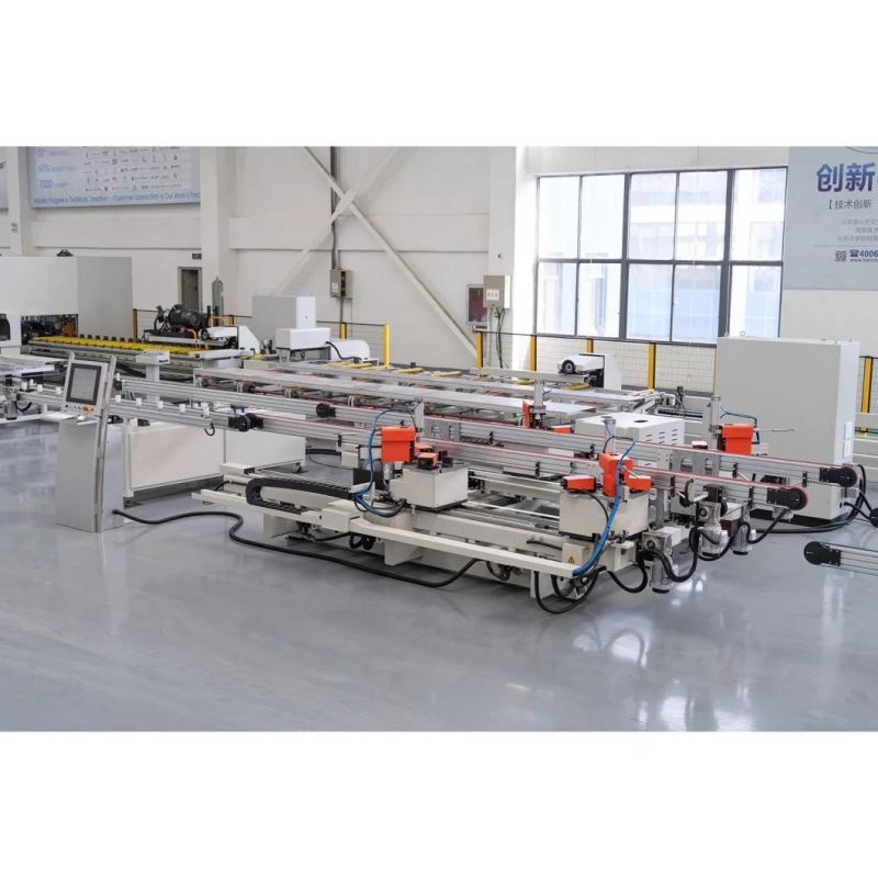 Four Head CNC Corner Crimping Machine Production Line