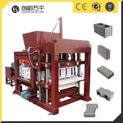 Qt4-20 Used Cement Paver Block Making Machine Manufacturers Hollow Bricks Making Machine Cost