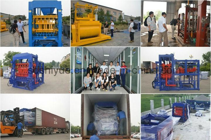 Qt8-15 Profitable Hydraulic Concrete Kerbstone Curbstone Block Manufacturing Machine