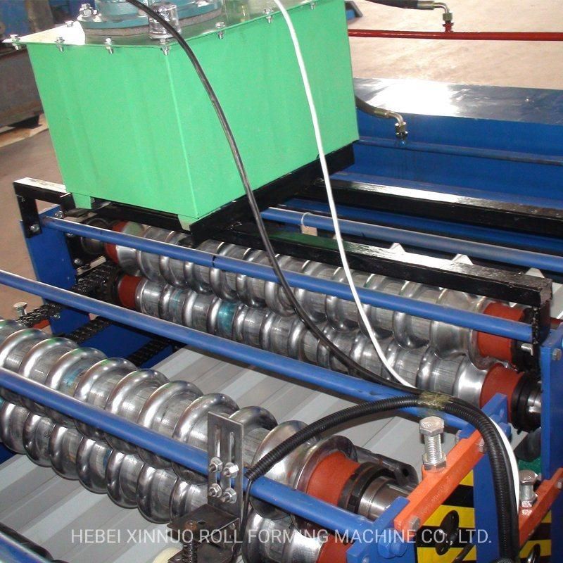 Double Layer Roll Forming Machine Roof Panel Curving Steel Sheet Profile Machine