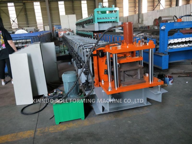 Building Material Steel Shutter Door Frame Roll Forming Machine