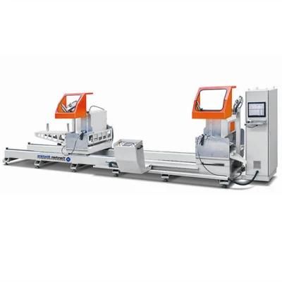 Aluminium Profile Double Head Auto Feeding Any Angle Cutting Saw Machine