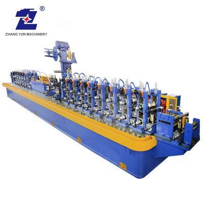 Round Metal Pipe Production Line High Frequency Welded Tube Machine