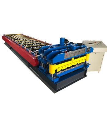 Africa Glazed Tile Roof Sheet Roll Forming Machine