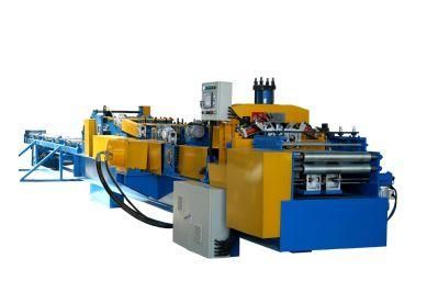 Full Automatic C Lip Channel Steel Structure Quick Change C Section Purlin Cold Roll Forming Machine