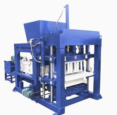 Qt4-18 Semi-Automatic Hydraulic Cement Hollow Block Making Machines