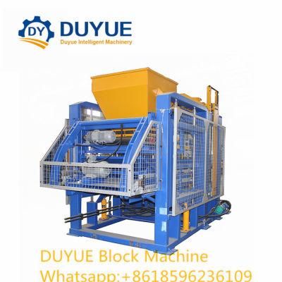 Germany Qt10-15 Automatic Electric Hydraulic Pressure Cement Concrete Hollow Block Making Machine Brick Making Machine