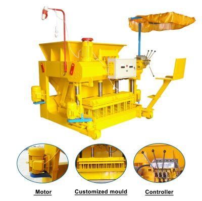 Qmy6-25 Auto Walking Concrete Block Brick Making Machine Used in Jamaica