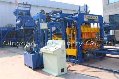 Automatic and Hydraulic Concrete Interlock Paving Block Making Machine / Cement Hollow Block Machine