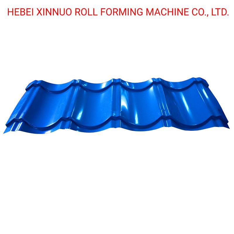 828 Glazed Metal Tile Roll Forming Machine