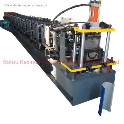 Steel Half Round Gutter Roll Forming Machine/Used Gutter Downspout Pipe Forming Machine for Sale