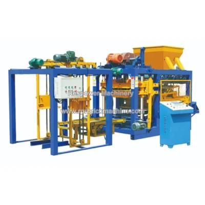 with One Free Mould and Trolley Qt4-25 Concrete Block Making Machine Manufacturing Equipment Made in China