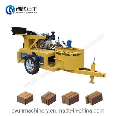 M7mi Movable Clay Cement Hydraform Block Making Machine Earth Paver Brick Making Machine