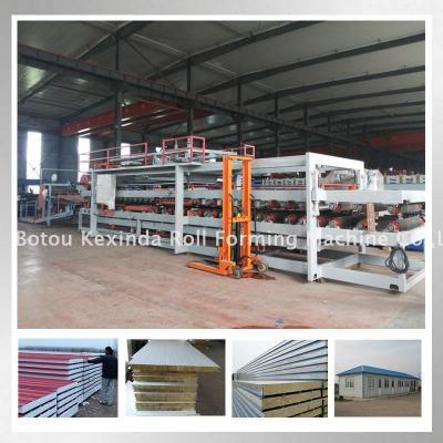 Kexinda Rock Wool &amp; EPS Sandwich Panel Making Machine for Sale