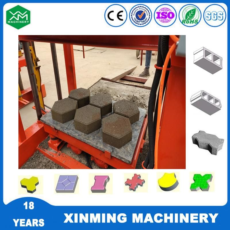 Qtj4-40 Brick and Block Making Machine From Guangzhou