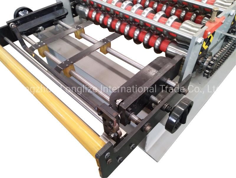 Aluminium Round Corrugated Roofing Sheet Roll Forming Machine