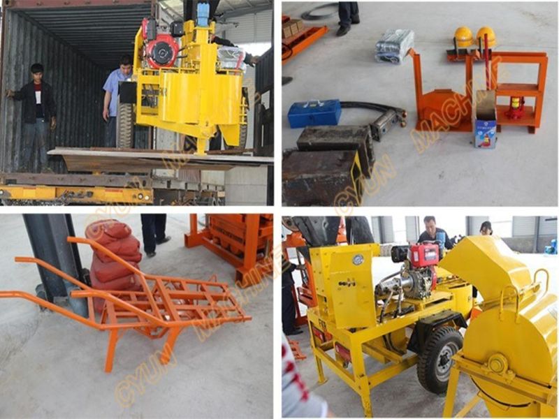 M7mi Cheap and Small Professional Mobile Clay Hydraform Brick Making Machine in Kenya