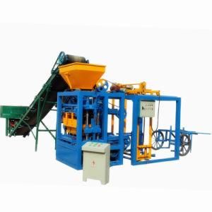 Block Production Line Qt 4-24 Small Scale Concrete Block Making Machine, Hollow Wall Brick Machine