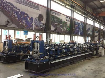 China Automatic Metal Iron Steel C /Z Purlin Interchangeable Cold Roll Forming Machine