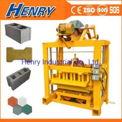 Sell Mold Paving Brick Machinery/Hollow Paver Block Machine/Paver Used Concrete Block Making Machines Price High Pressure in India