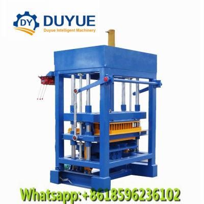 Qt4-30 Block Machine in Jamaica Diesel Concrete Block Machine Pavement Block Machine Concrete Vibro Block Machine Diesel Motor Block Machine