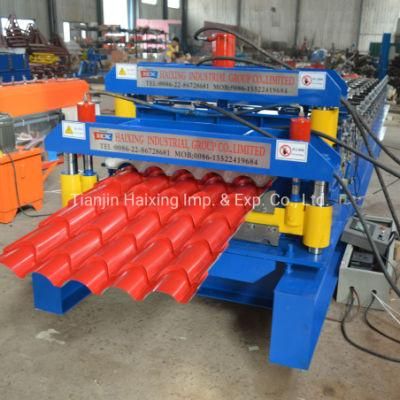 Customized Glazed Color Steel Manual Roof Panel Tile Making Machine