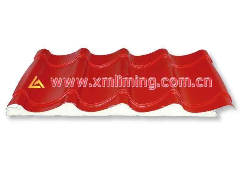New Customized Factory Price Yx830 PU PIR Rockwool Metal Insulated EPS Sandwich Panel Machine with ISO90001/CE