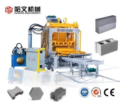 China Supplier for Good Quality Competitive Price Concrete Block Brick Paver Making Machine