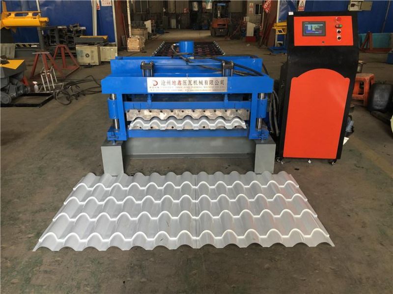 Top Quality Step Roof Glazed Tile Roll Forming Machine