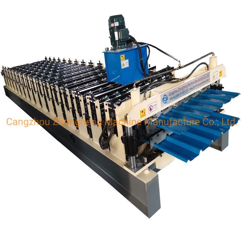Double Layer Ibr Panel Rib and AG Panel Steel Shingles Metal Roofing Sheet Making Machine Double Layer Roll Forming Machine