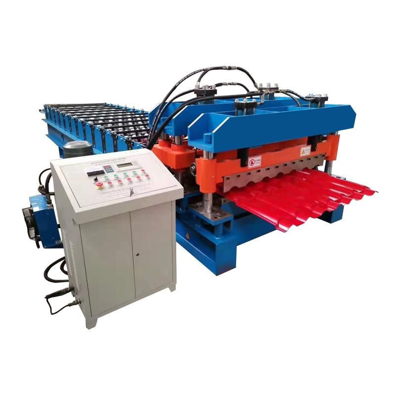 Popular Metal Roofing Glazed Tile Roll Forming Making Machine, Cold Roll Forming Machine Manufacturer.