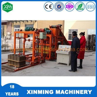 Wide Used Qt4-25 Concrete Block Making Machine Paver Machine