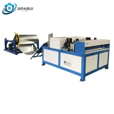 High Speed Auto Square Duct Production Manufacture Line 2 Copper Tube Making Machine
