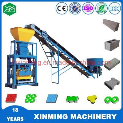 Cement Plant Qt40-1 Cement Brick Making Machine Construction Machine in Factory
